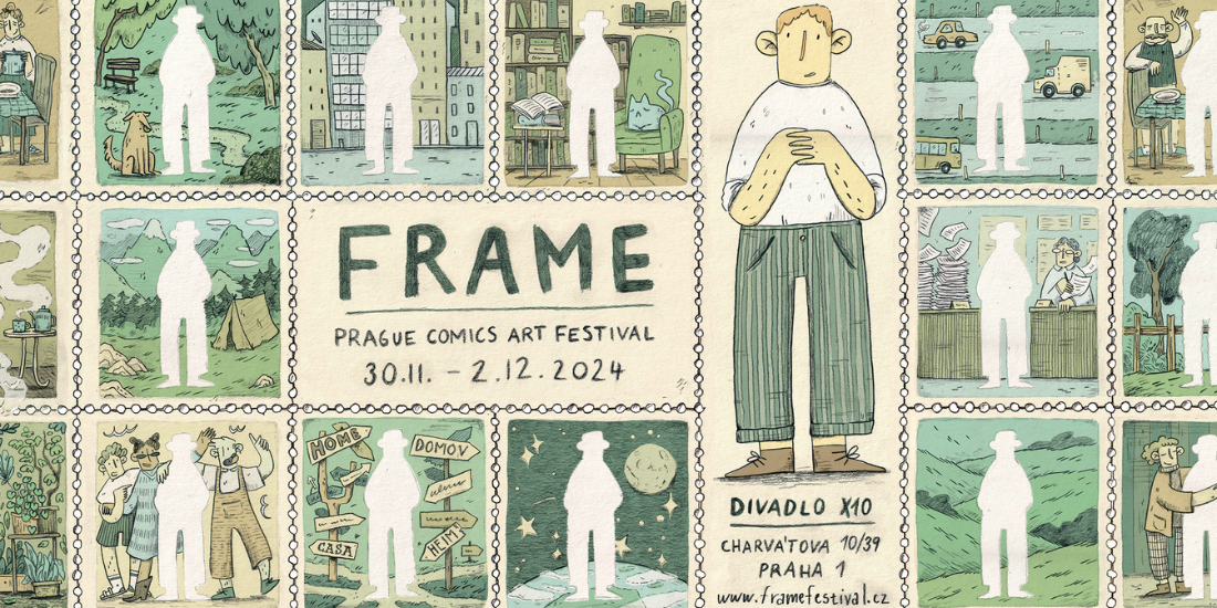 FRAME Prague Comics Art Festival 2024 (30.11.2.12. Divadlo X10)